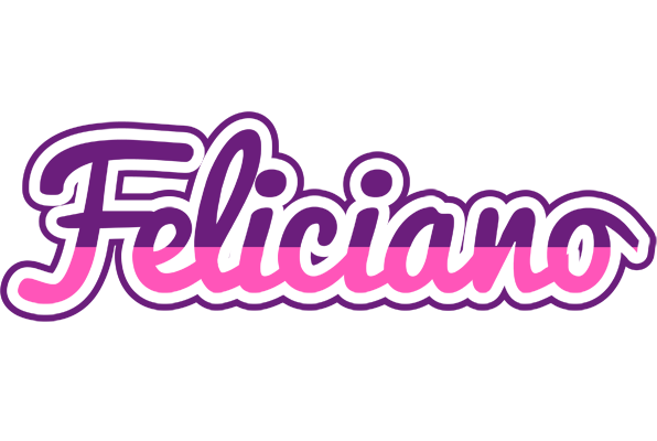 Feliciano cheerful logo