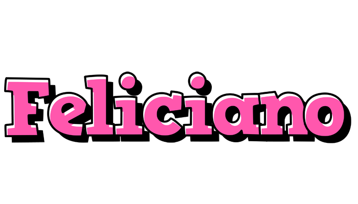 Feliciano girlish logo