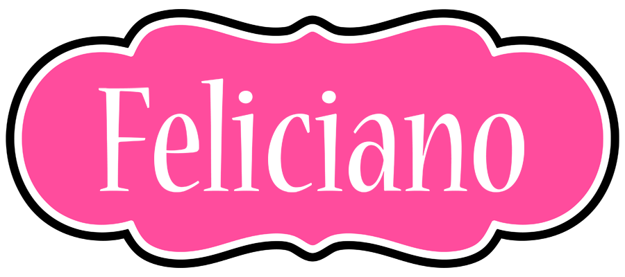 Feliciano invitation logo