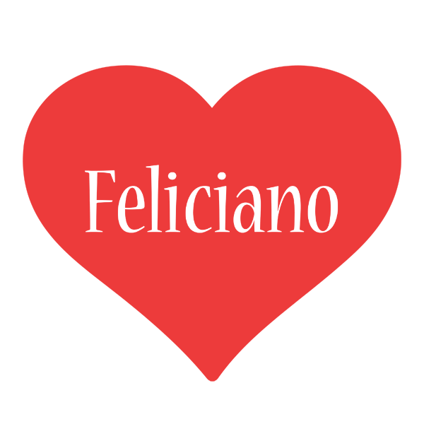 Feliciano love logo