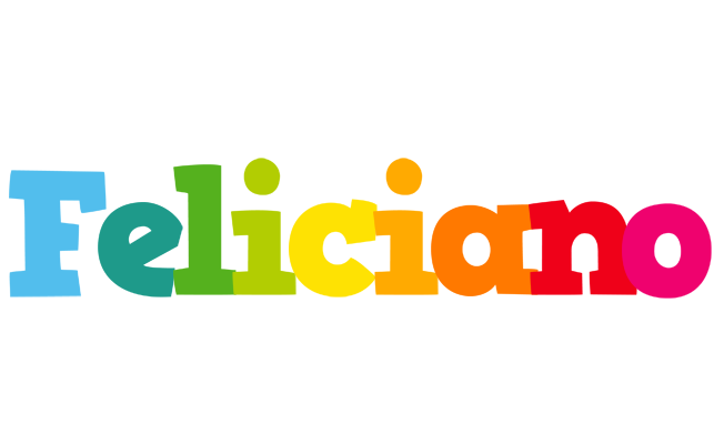 Feliciano rainbows logo