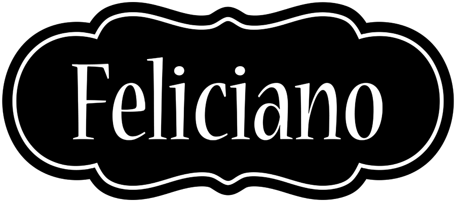 Feliciano welcome logo