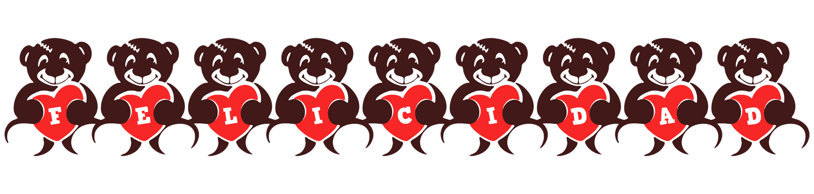 Felicidad bear logo