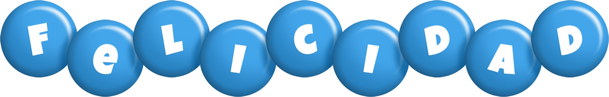 Felicidad candy-blue logo