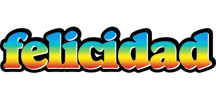 Felicidad color logo