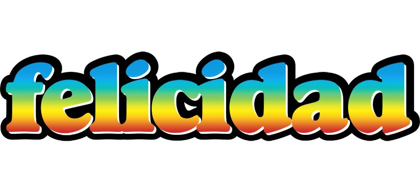 Felicidad color logo