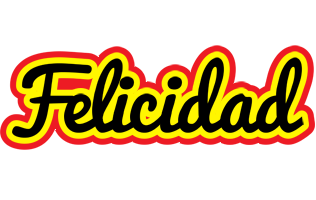 Felicidad flaming logo