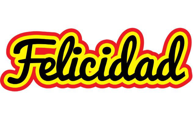 Felicidad flaming logo