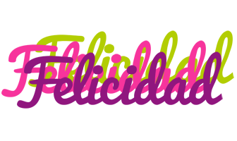 Felicidad flowers logo