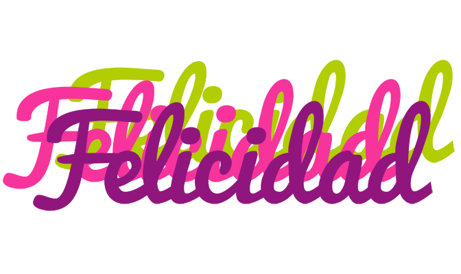 Felicidad flowers logo