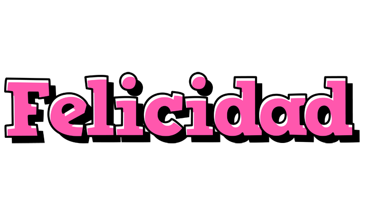 Felicidad girlish logo