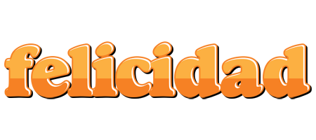 Felicidad orange logo