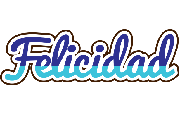 Felicidad raining logo