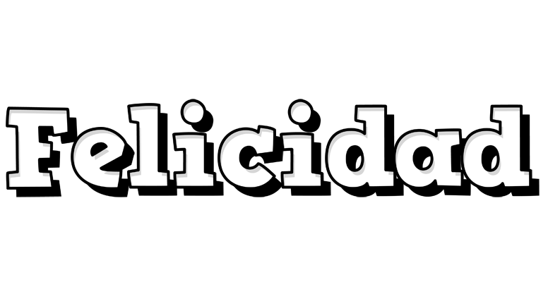 Felicidad snowing logo