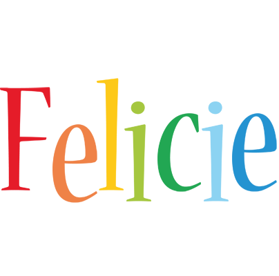 Felicie birthday logo
