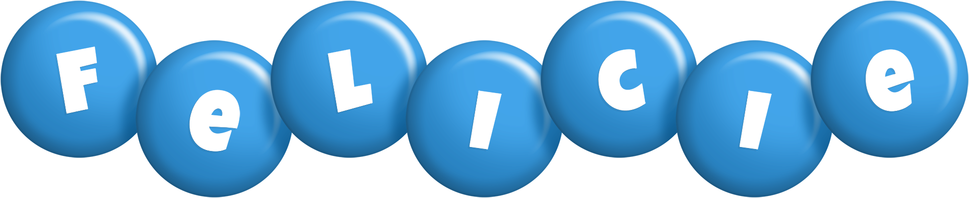 Felicie candy-blue logo