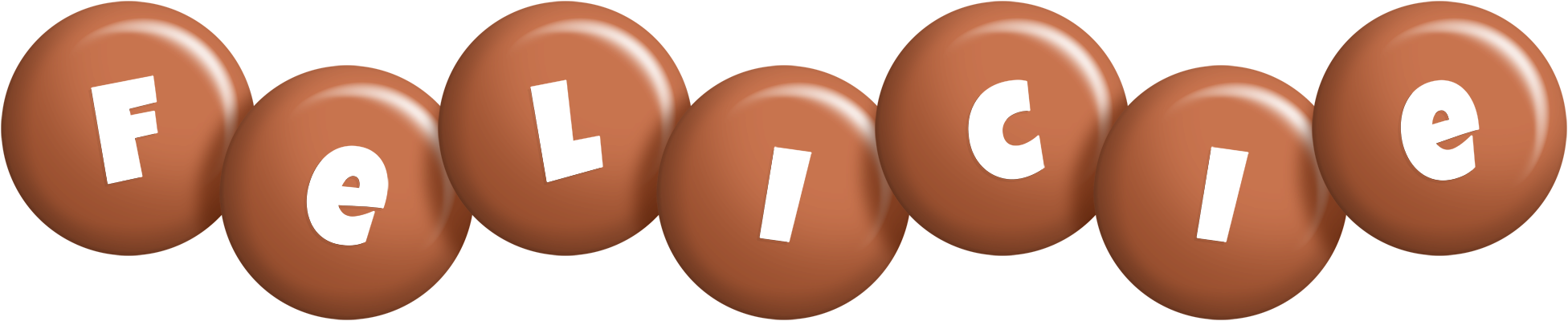 Felicie candy-brown logo