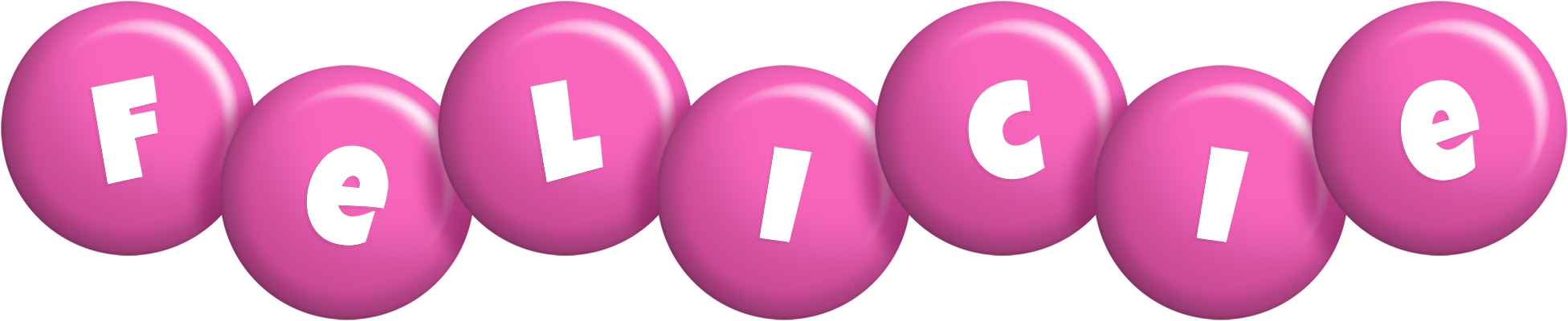 Felicie candy-pink logo
