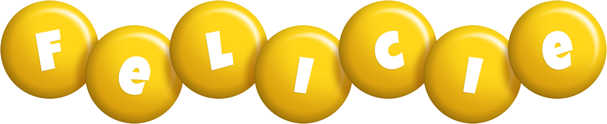 Felicie candy-yellow logo