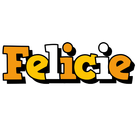 Felicie cartoon logo