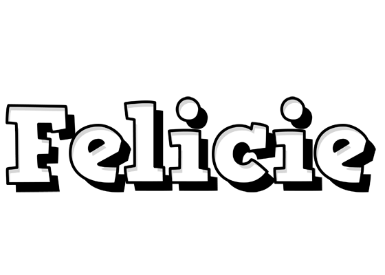Felicie snowing logo