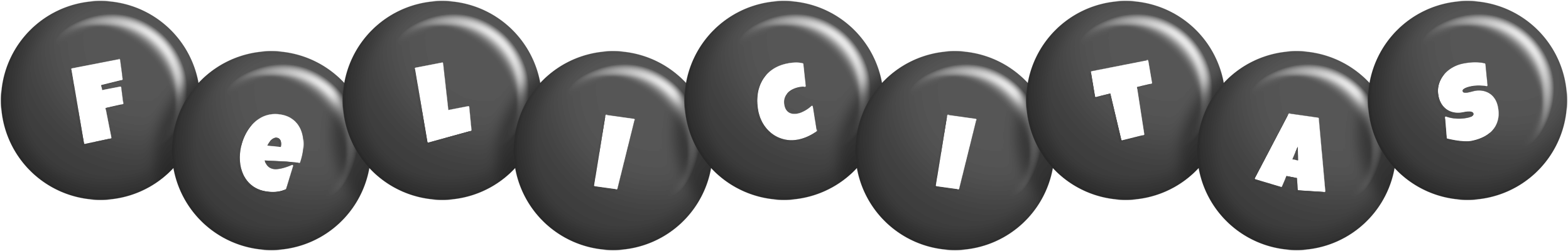 Felicitas candy-black logo