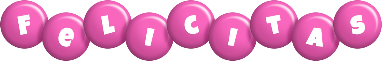 Felicitas candy-pink logo