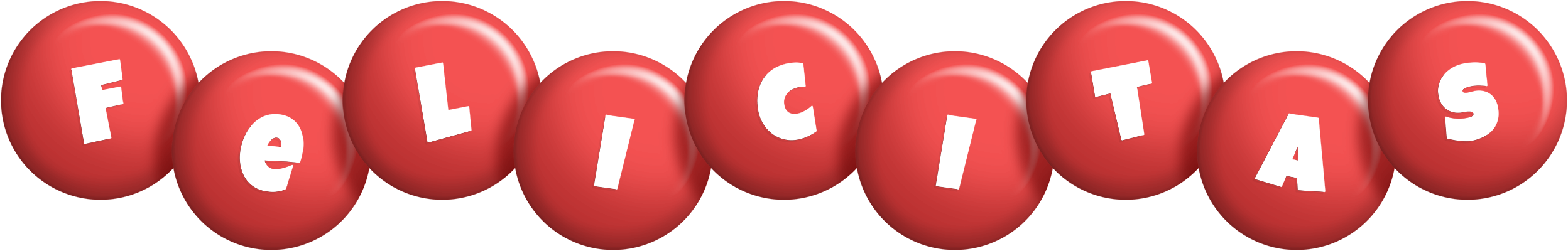 Felicitas candy-red logo