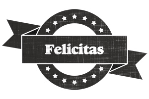 Felicitas grunge logo