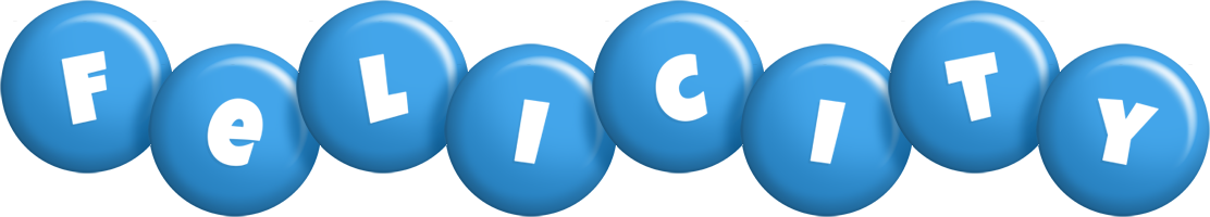 Felicity candy-blue logo