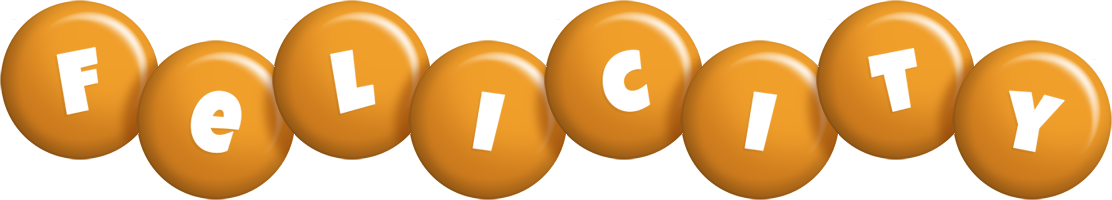 Felicity candy-orange logo