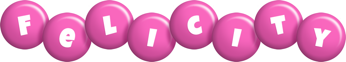 Felicity candy-pink logo