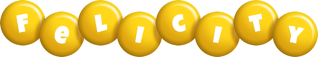 Felicity candy-yellow logo