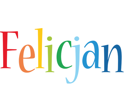 Felicjan birthday logo