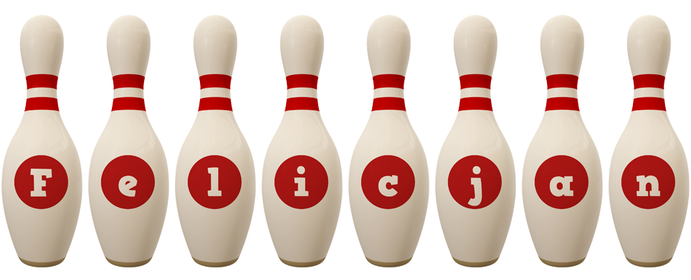 Felicjan bowling-pin logo