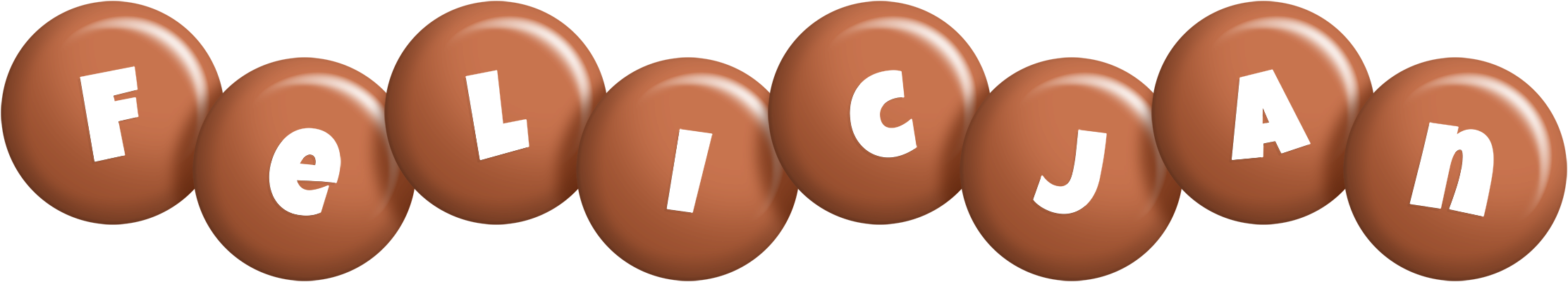 Felicjan candy-brown logo