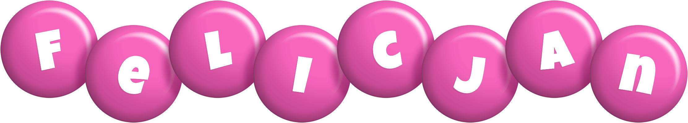 Felicjan candy-pink logo