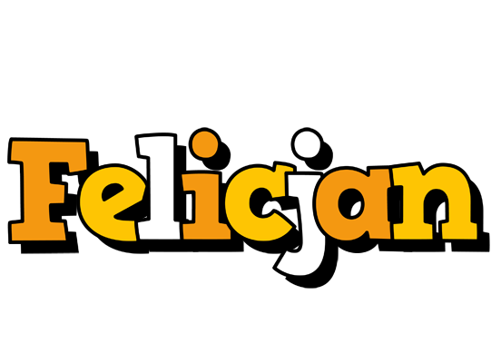 Felicjan cartoon logo
