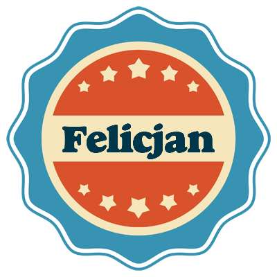 Felicjan labels logo