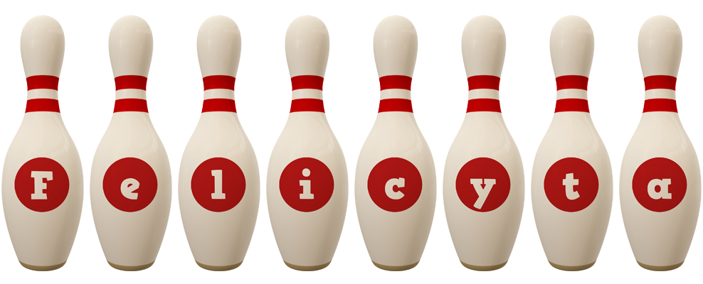 Felicyta bowling-pin logo