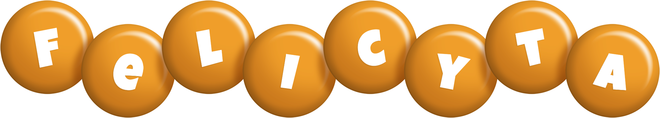 Felicyta candy-orange logo