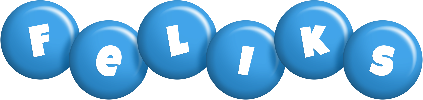 Feliks candy-blue logo