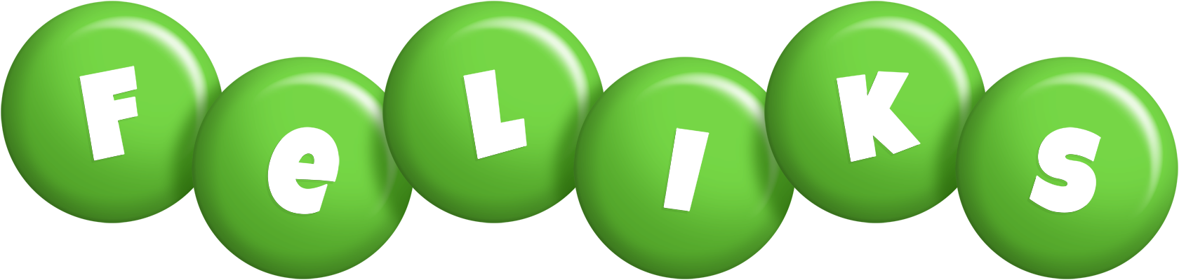 Feliks candy-green logo