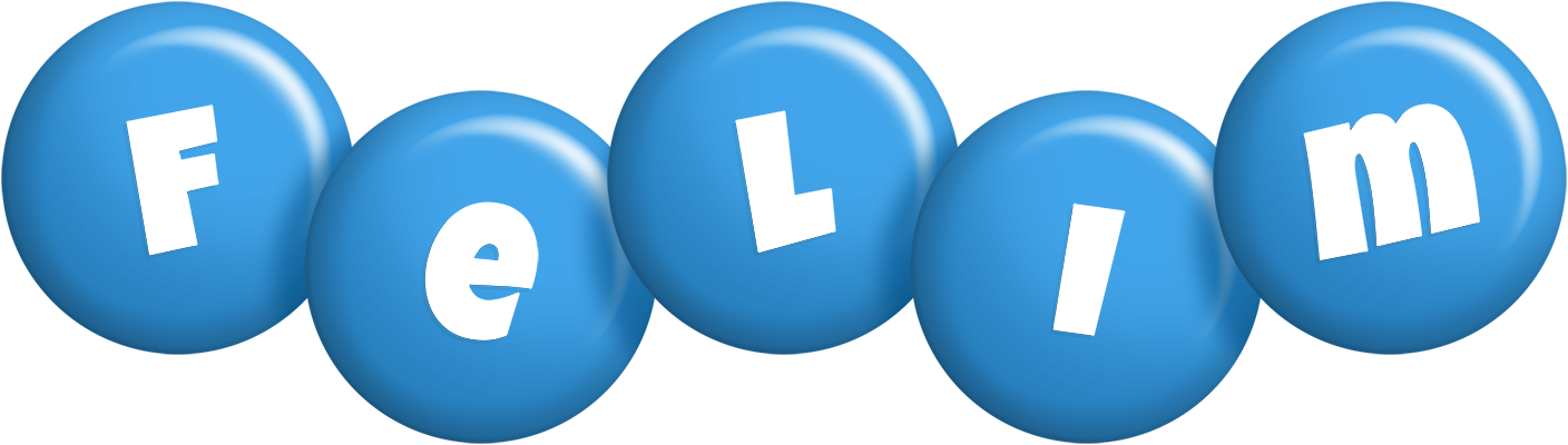 Felim candy-blue logo