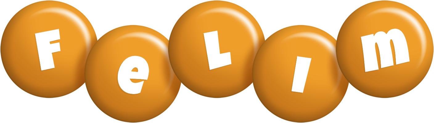 Felim candy-orange logo