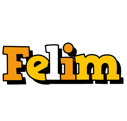Felim cartoon logo