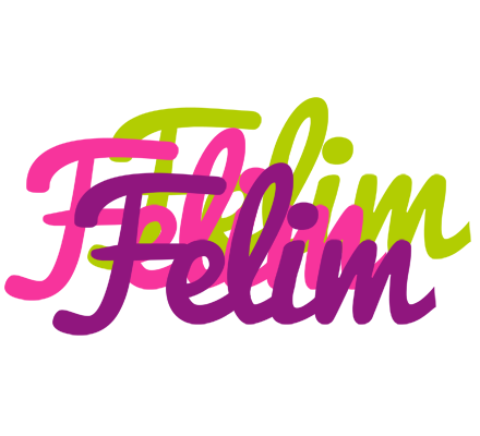 Felim flowers logo