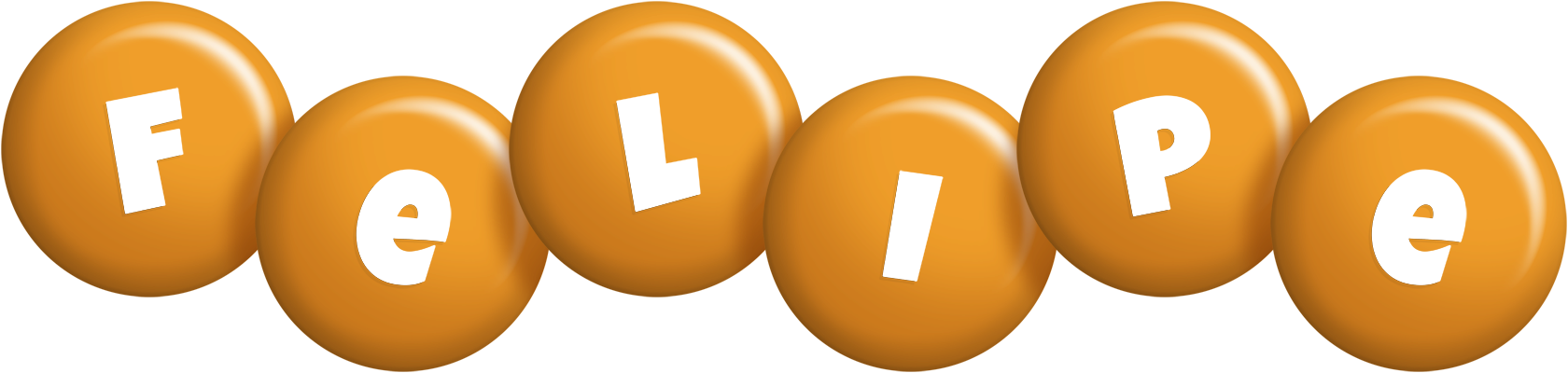 Felipe candy-orange logo