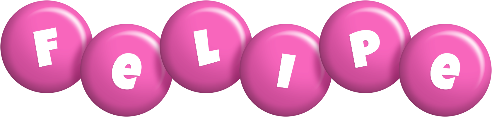 Felipe candy-pink logo