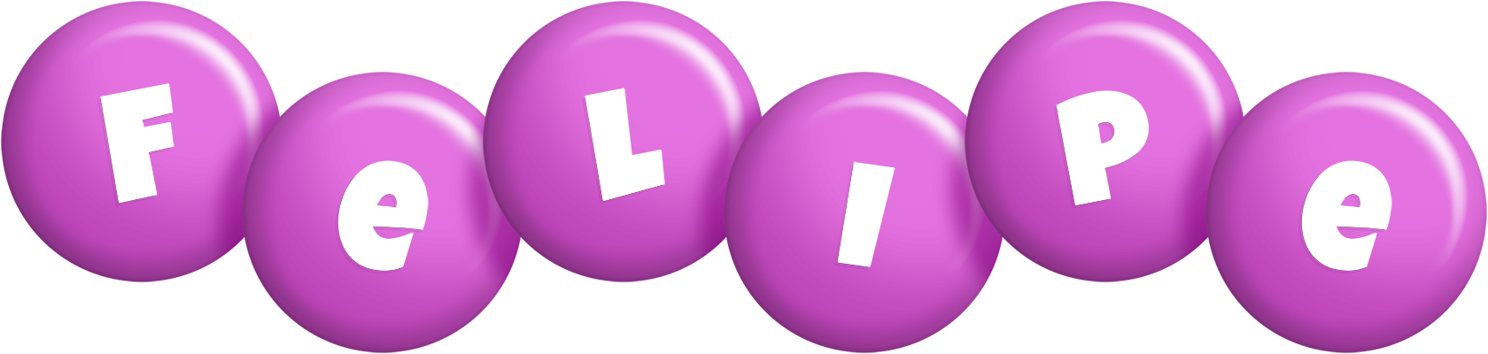 Felipe candy-purple logo